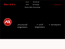 Tablet Screenshot of alberandrice.com